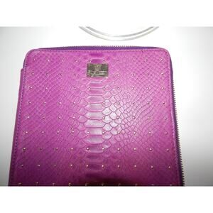 Rebecca Minkoff Purple Ostrich Leather iPad Cover